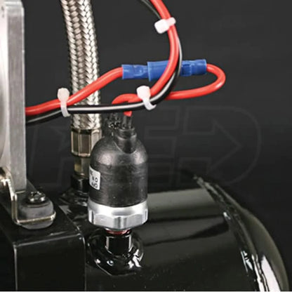 VIAIR 275C 12 Volt 1.5 Gallon 120 PSI Aluminum Fast Fill Air Source Kit, Black