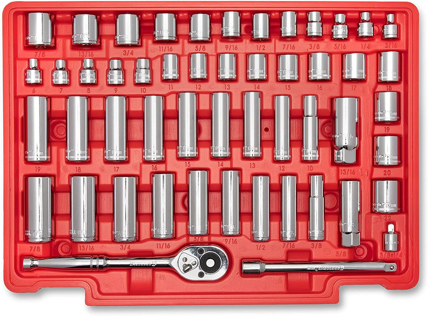 Gearwrench CTK229C 229 Piece 1/4" 3/8" & 1/2" Drive Mechanics Hand Tool Set
