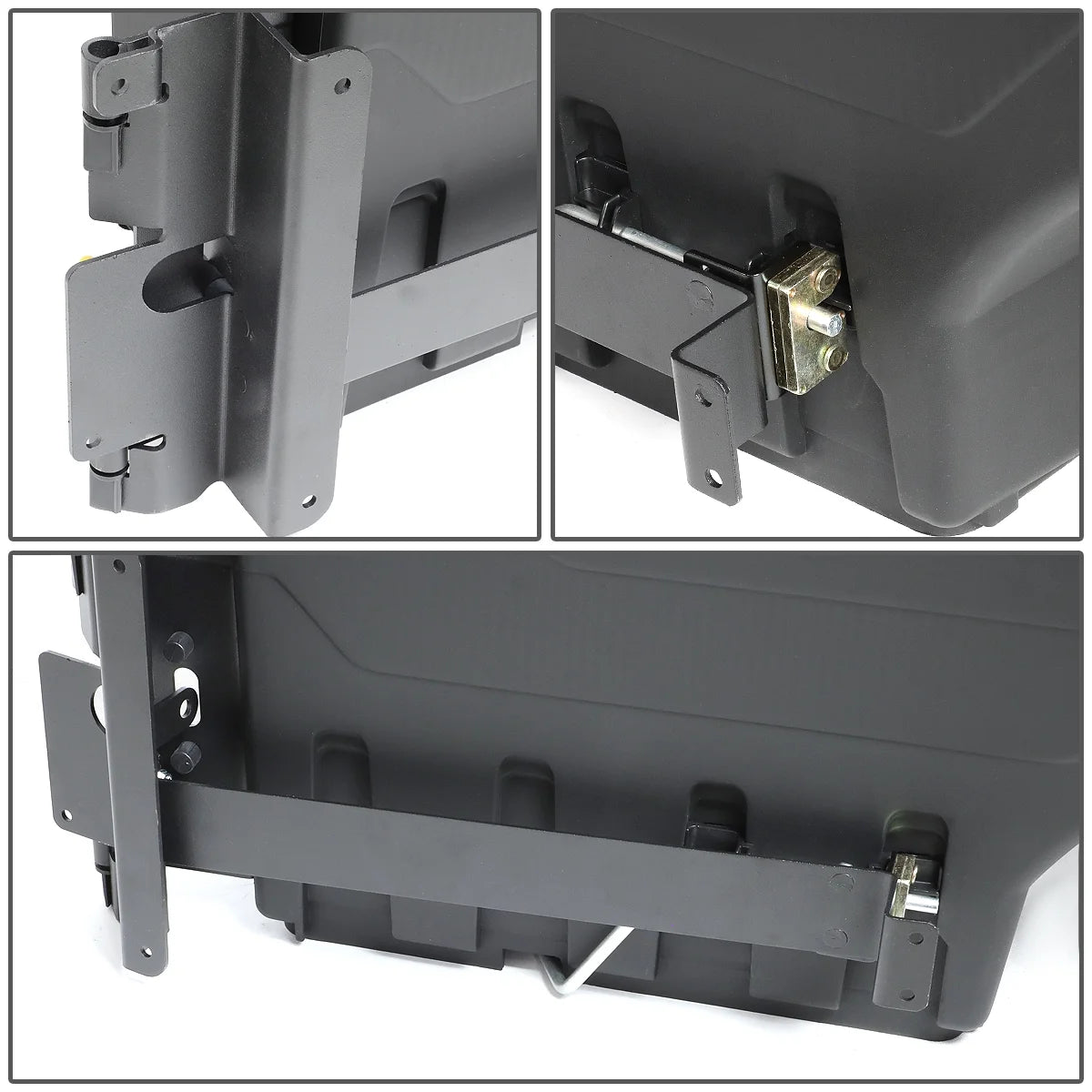 DNA Motoring ZTL-Y-0124 For 2007 to 2019 Chevrolet Silverado GMC Sierra Right Side Truck Bed Wheel Well Storage Case Tool Box 08 09 10 11 12 13 14 15