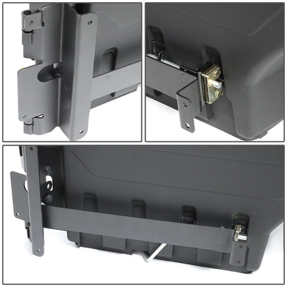 DNA Motoring ZTL-Y-0124 For 2007 to 2019 Chevrolet Silverado GMC Sierra Right Side Truck Bed Wheel Well Storage Case Tool Box 08 09 10 11 12 13 14 15