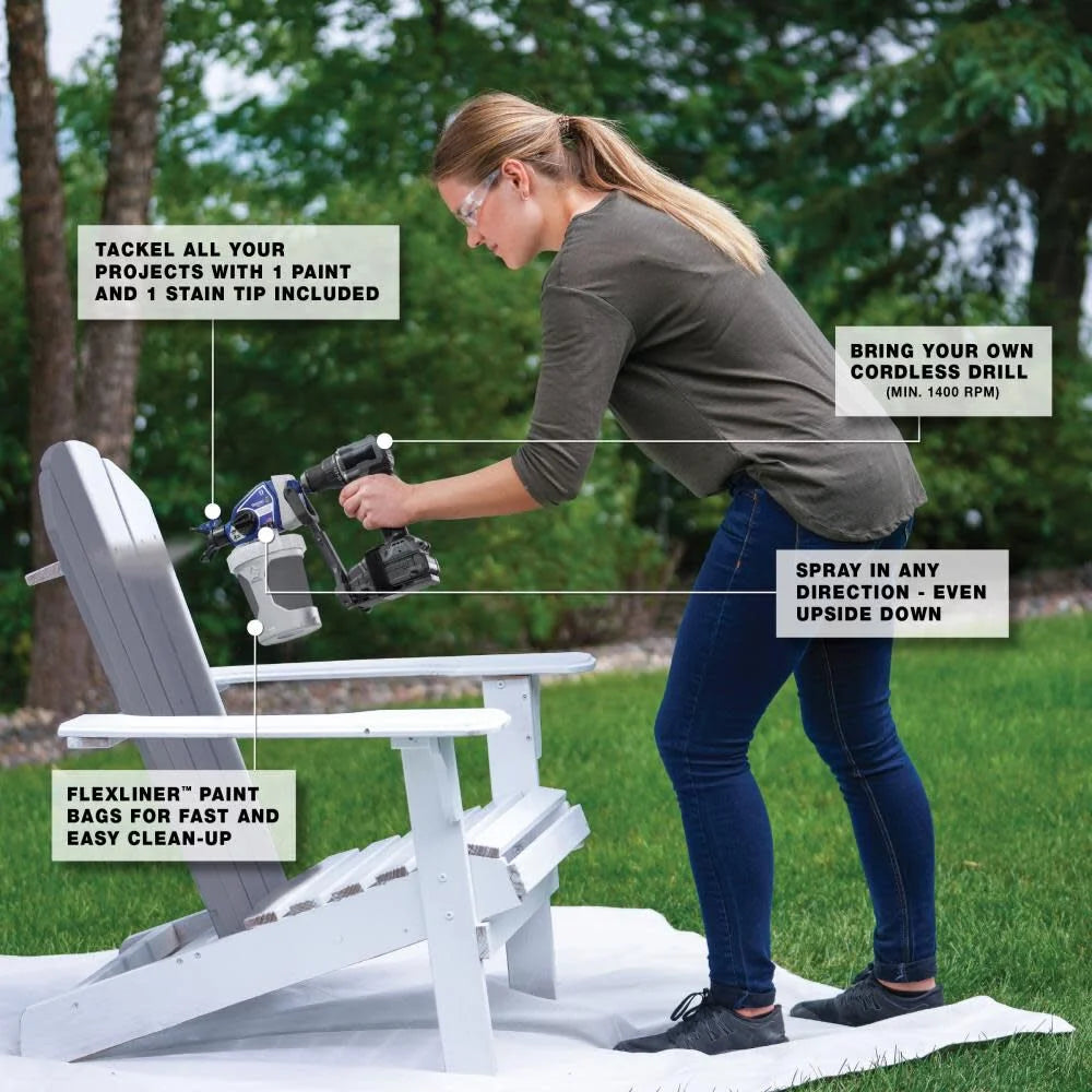 Graco Truecoat360 Cordless Connect Airless Paint Sprayer