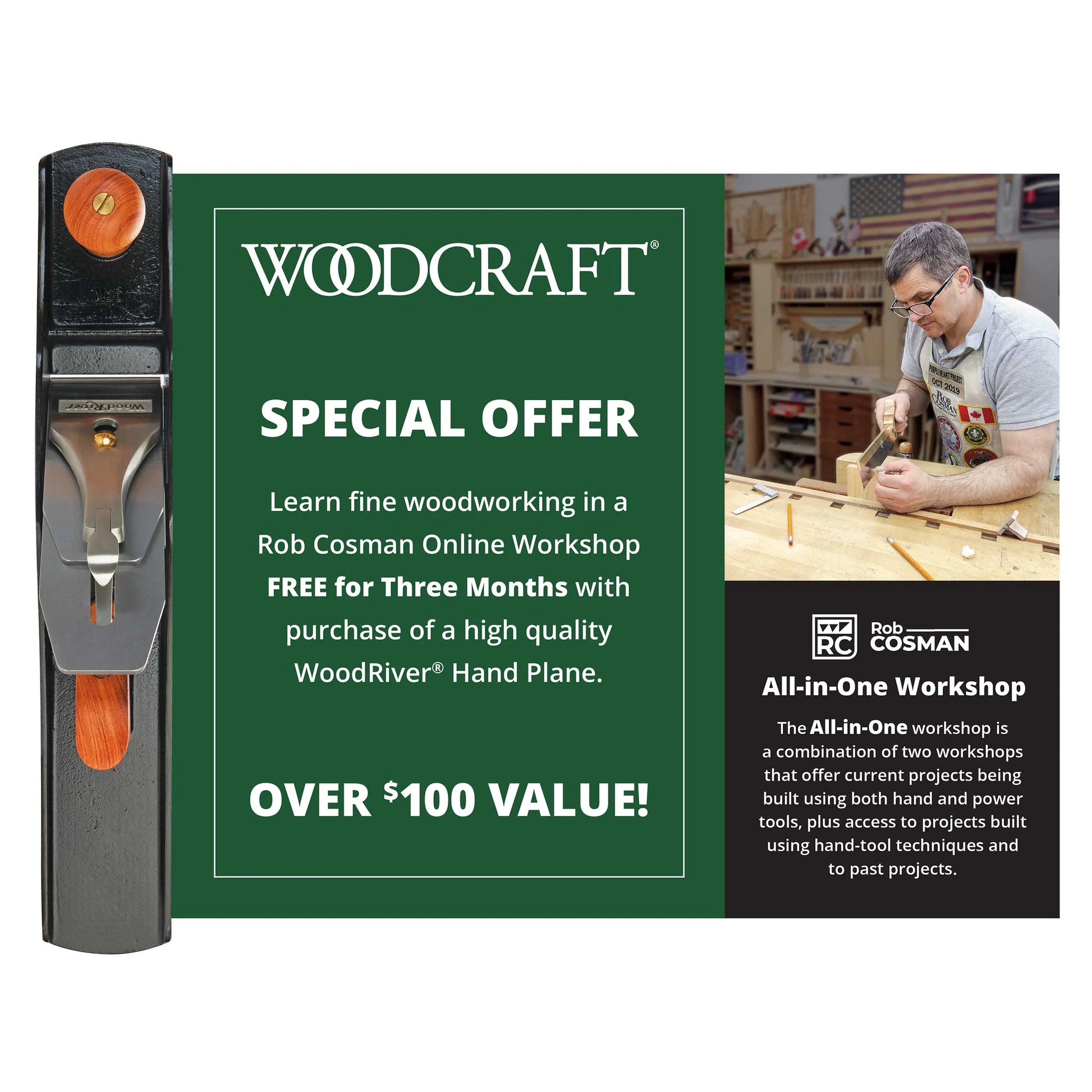 Woodriver Ultimate Bench Plane Kit