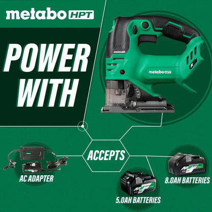 Metabo Hpt-CJ36DAQ4M 36V MultiVolt Brushless Jig Saw, Bare Tool