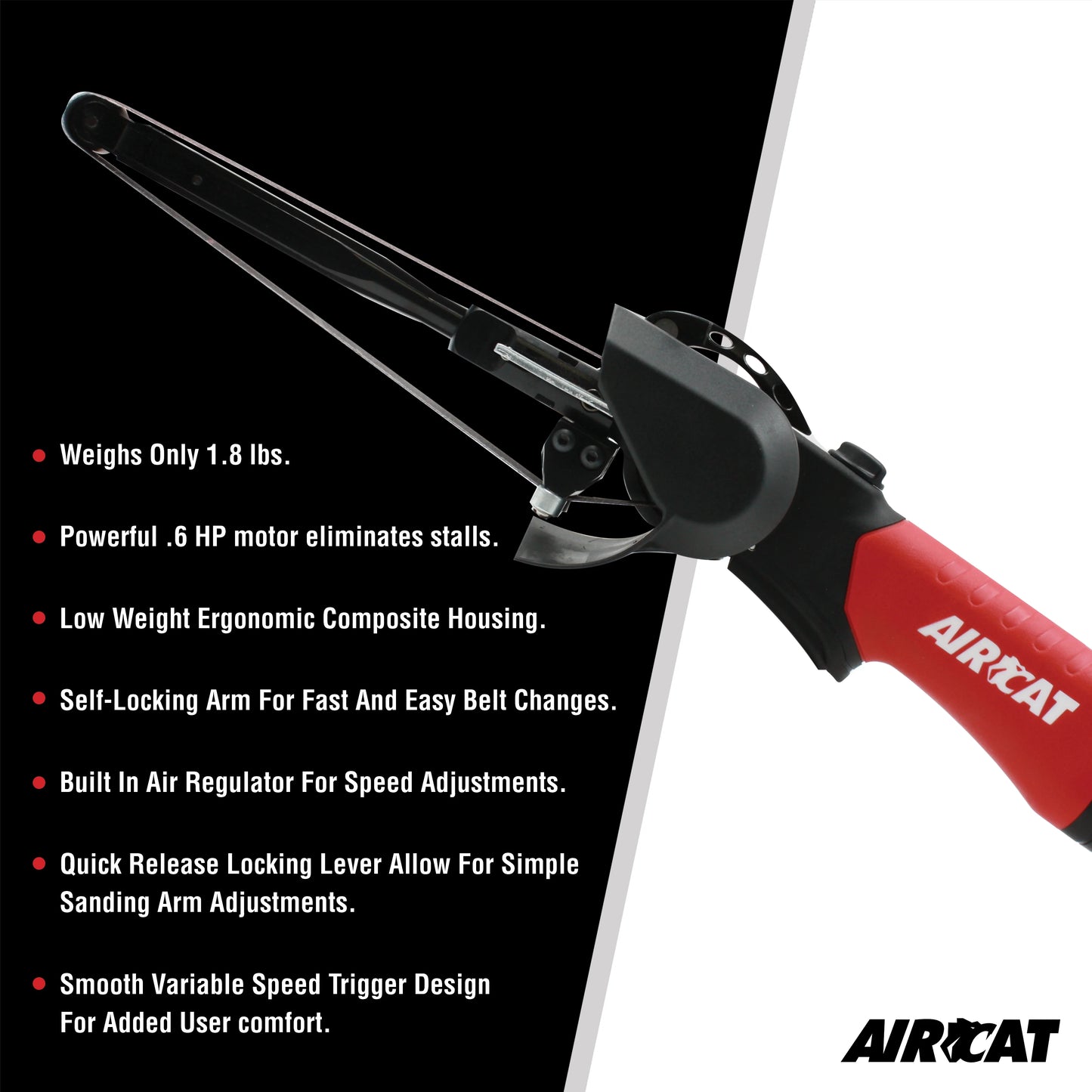 AirCat 18" Belt Sander 1/2" Width