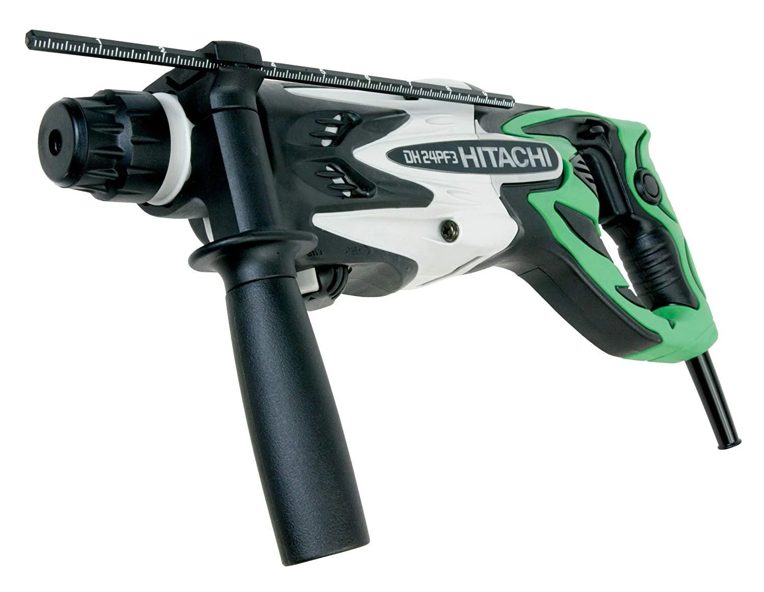 Hitachi DH24PF3 15/16-Inch SDS-Plus Rotary Hammer, 3-Mode, VSR D-Handle