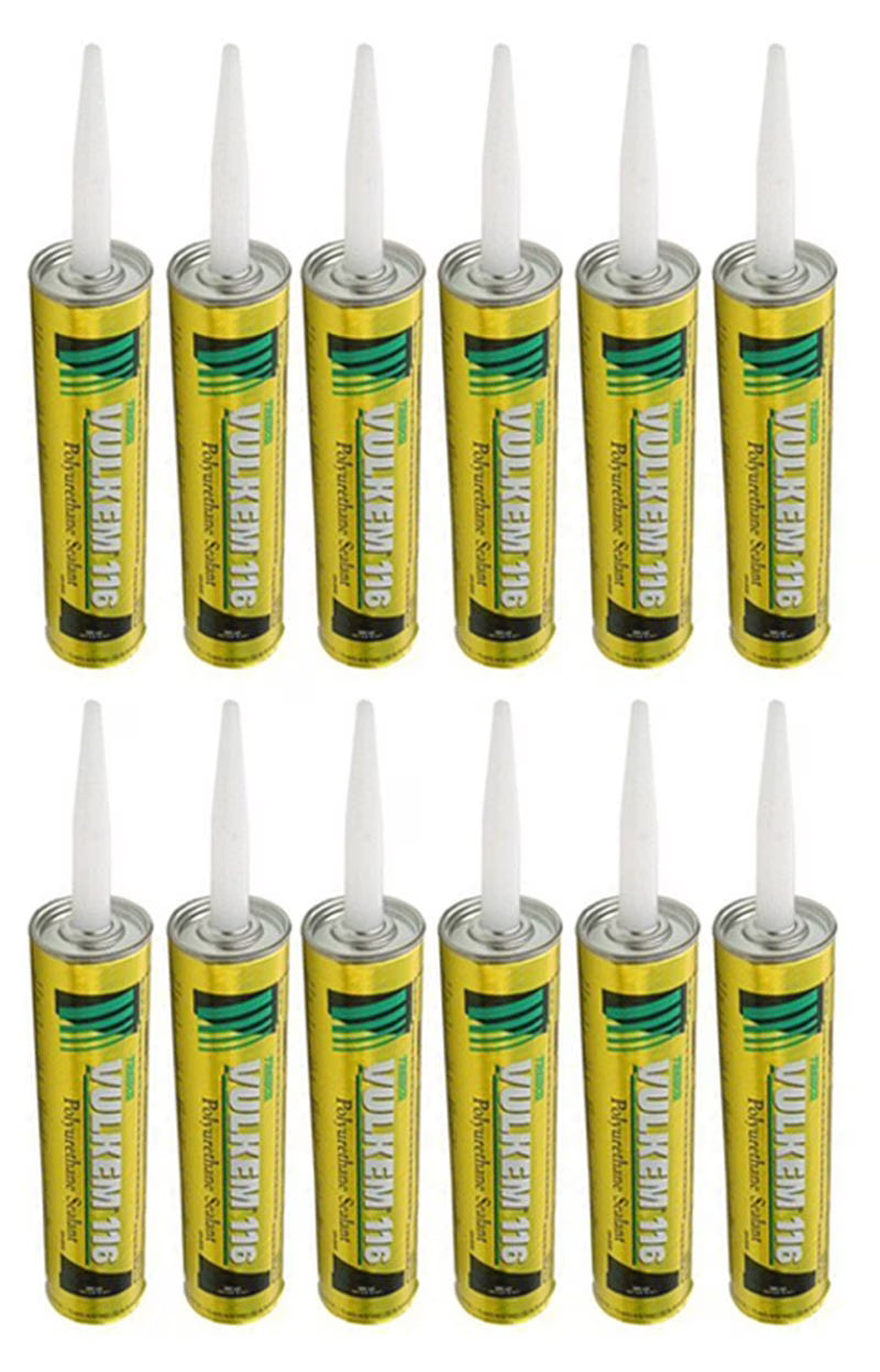 Vulkem 116 Aluminum Stone 10 Oz. Polyurethane Sealant - 12 Pack