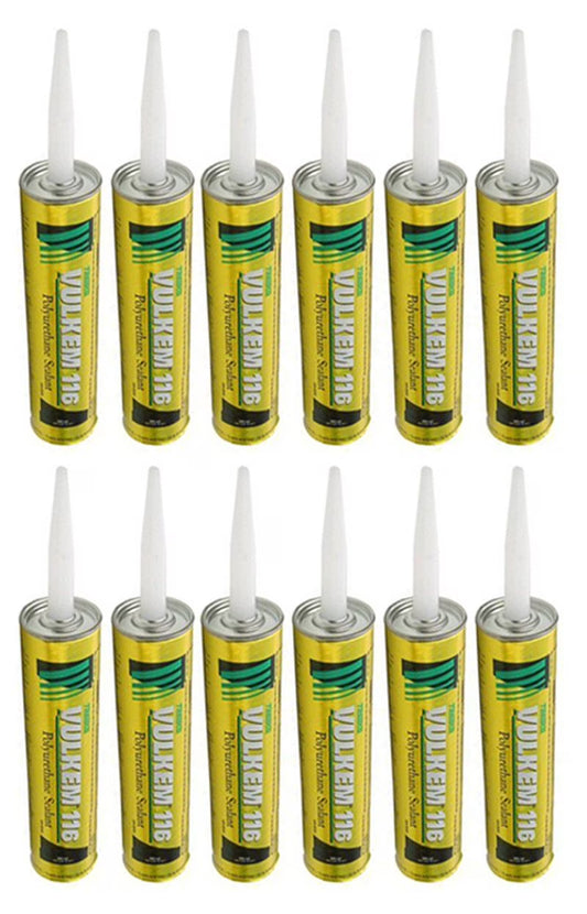 Vulkem 116 Aluminum Stone 10 Oz. Polyurethane Sealant - 12 Pack