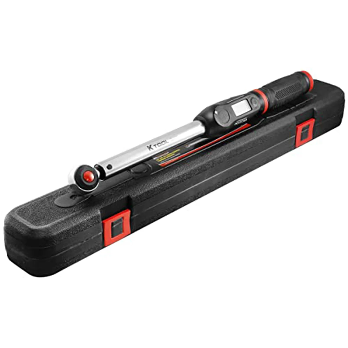 K-Tool 72134 1/2" Drive Digital 19-1/16" Torque Wrench, 29.5-147.5 ft./lbs