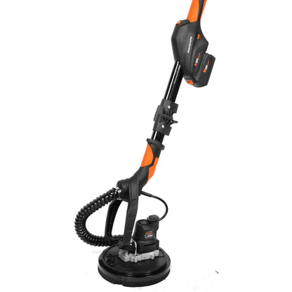 WEN 20V Max Variable Speed Cordless Brushless Drywall Sander with 5.0 Ah Battery and Charger