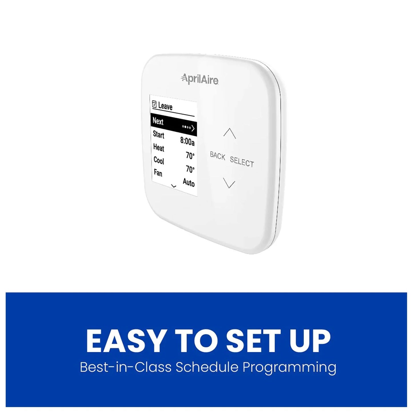 AprilAire S86WMUPR Programmable Wi-Fi Multi-Stage Universal Thermostat with IAQ Control
