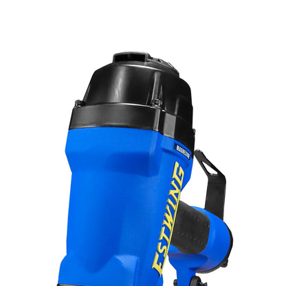 Estwing ECN90 Pneumatic 15 Degree 3-1/2" Coil Framing Nailer with 1/4" NPT Industrial Swivel Fitting and Bag