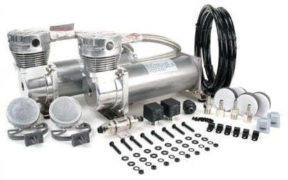 Dual Pewter 480C Value Pack (200 PSI, 480C/2, 165/200 P. Switch, 40 Amp Relay/2, Fuse Holder)