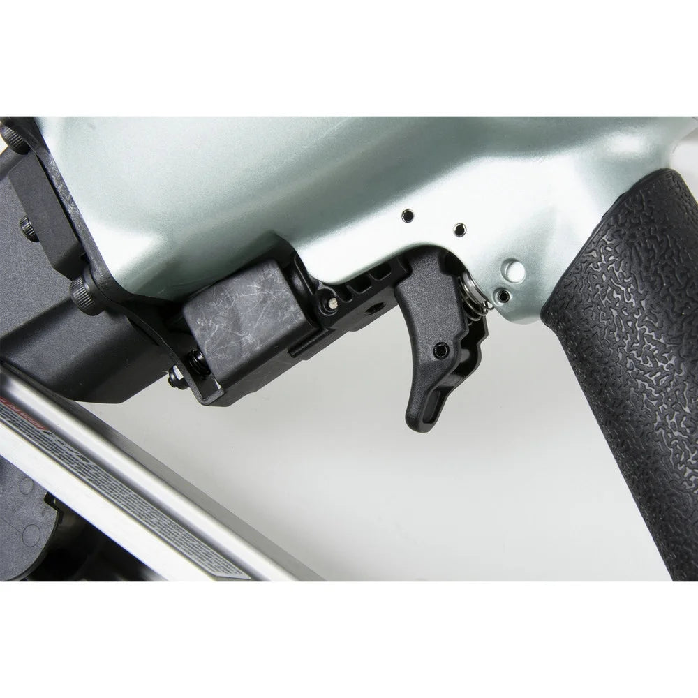 Metabo HPT Metal Connector Nailer | Pro Preferred Brand of Pneumatic Nailers | 36 Degree Magazine | Accepts up to 1-1/2-Inch Nails | Ideal for Fastening Metal Connectors to Wood | NR38AK
