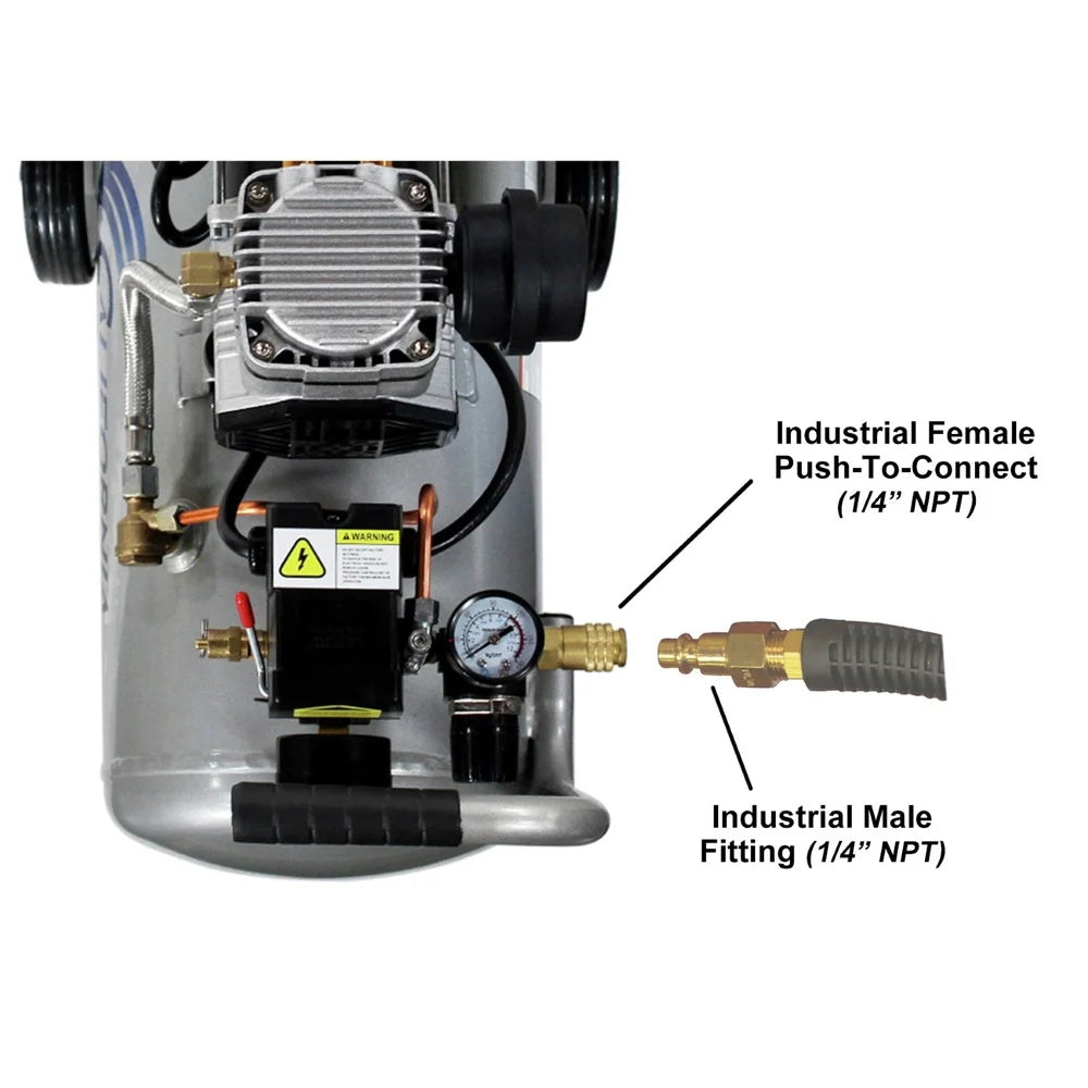 California Air Tools 4710W 1 HP 4.7 Gallon Quiet Air Compressor