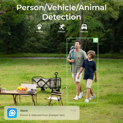 Reolink 4K 8MP 4G LTE Dual-Lens Battery Security Camera Auto-Zoom Track Smart Detection TrackMix LTE