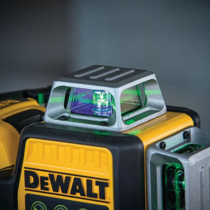 DeWalt DW089LG 12V Max Laser Level, 3-Way 360 Green Degrees Professional Architectural Laser, Rotary and Linear Laser Levelsfor Laser for Home Renovation Layout or Architectural Design