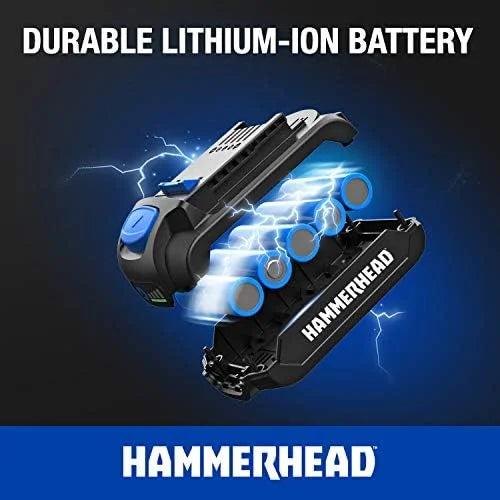 20V Cordless 2-Tool Combo Kit: Drill and Impact Driver with 1.5Ah Battery and Charger - HCC2020