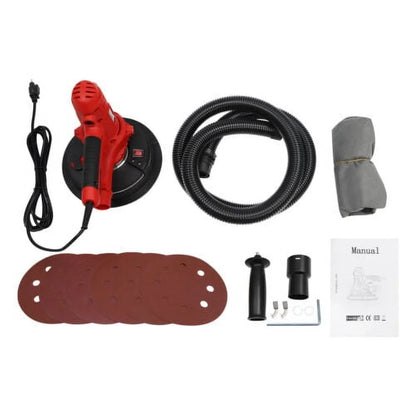 1200W Electric Drywall Sander Auto Vacuum & LED Variable Speed Dry Wall Sanding