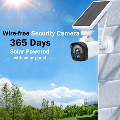 TOGUARD SC04 2K/4MP Solar Security Camera System Outdoor WiFi Wireless Bullet Surveillance Camera NVR HDMI Connector
