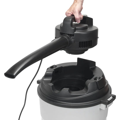 Quipall EC818-1200 1200-Watt 8.3 Gallon Plastic Tank Wet/Dry Vacuum
