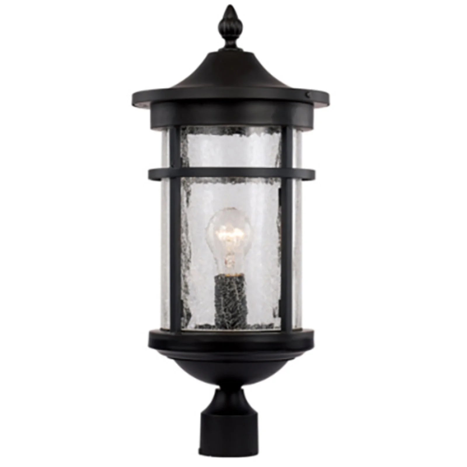 Trans Globe Lighting 40383 Avalon 1 Light 14-1/2" Tall Outdoor Single Head Post Light -