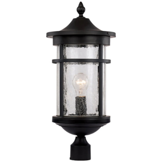 Trans Globe Lighting 40383 Avalon 1 Light 14-1/2" Tall Outdoor Single Head Post Light -