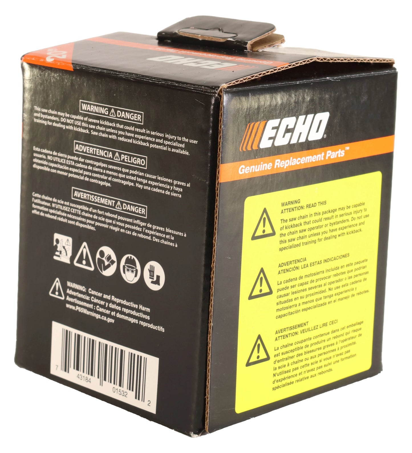 Echo 3 Pack Genuine OEM 20" Cutting Chain for CS-620P Saw - 72LPX70CQ-3PK