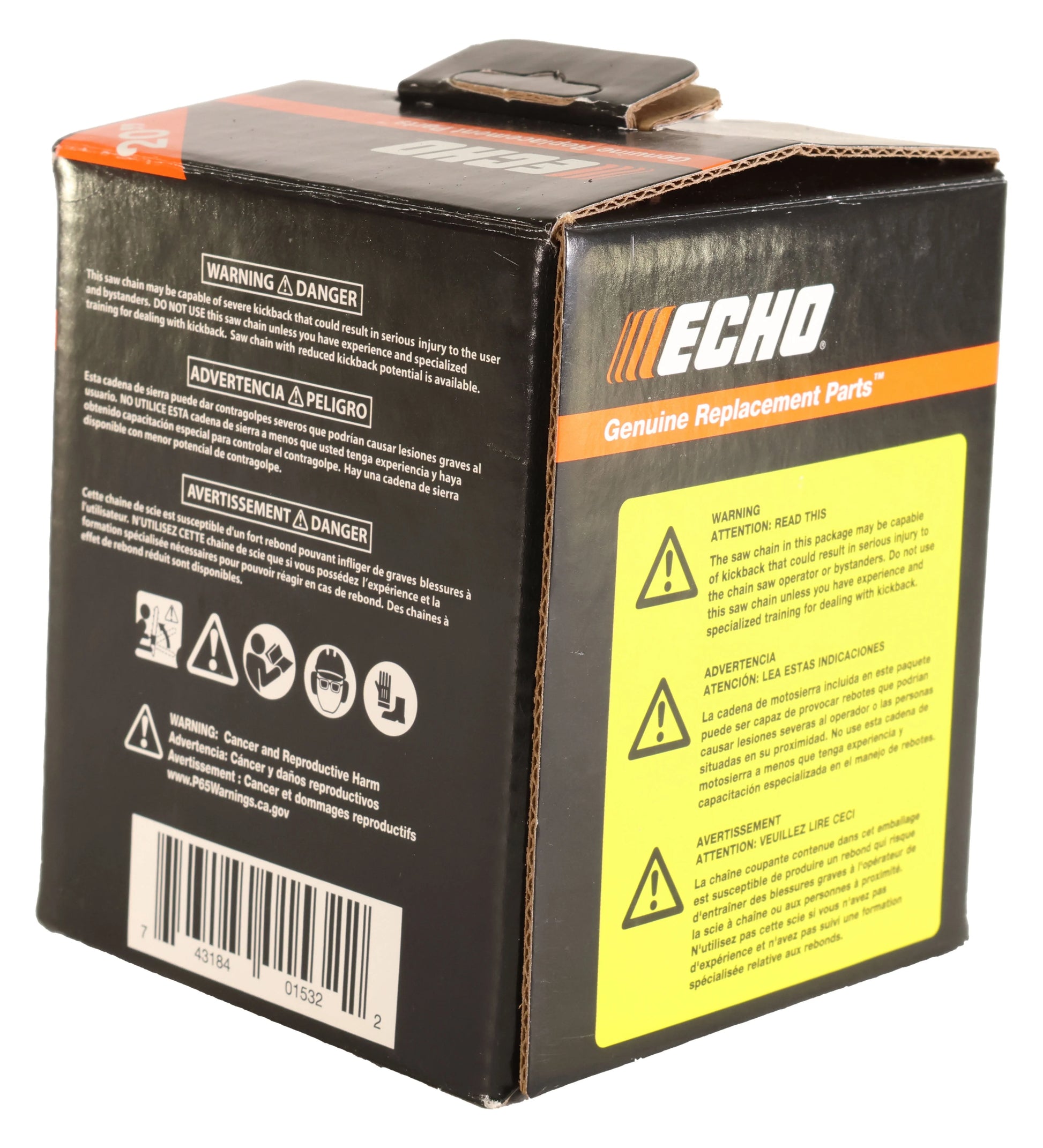 Echo 3 Pack Genuine OEM 20" Cutting Chain for CS-620P Saw - 72LPX70CQ-3PK