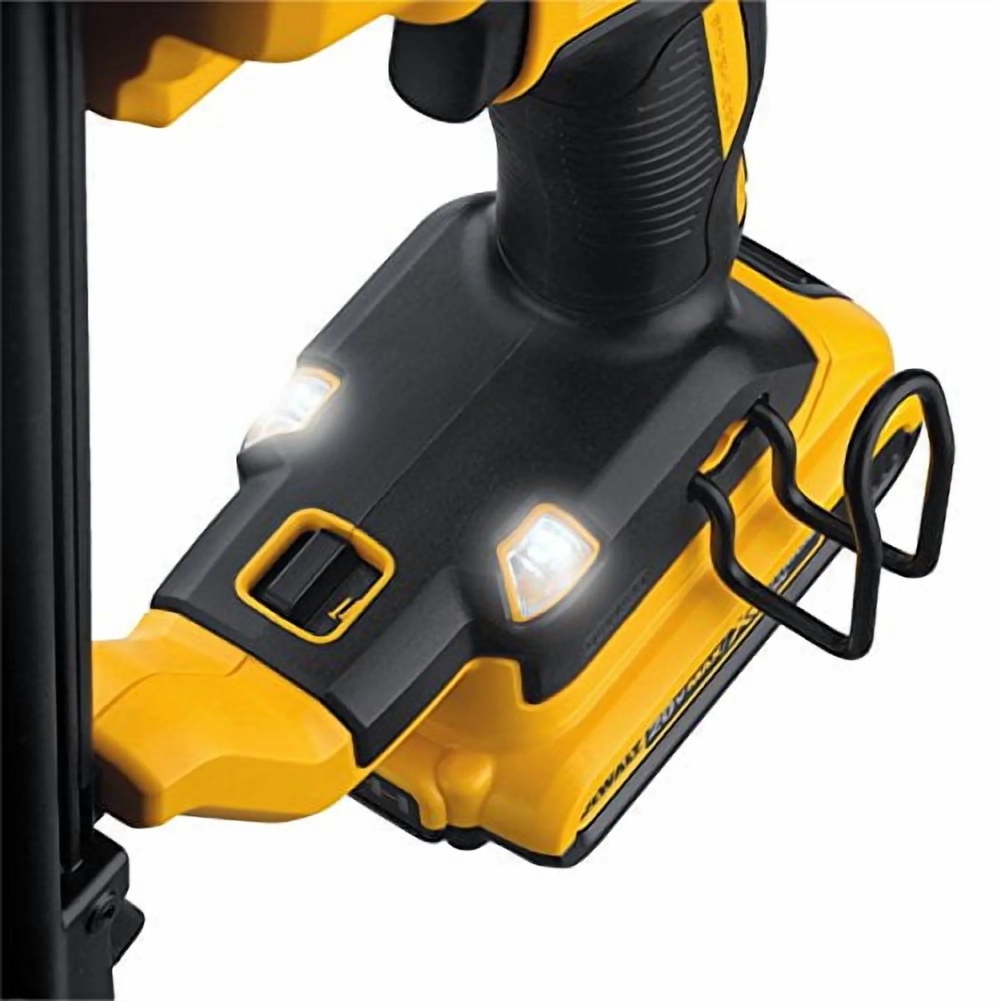 DeWALT DCN680D1 Brad Nailer Kit, 20 V Battery, 110 Magazine, Black/Yellow