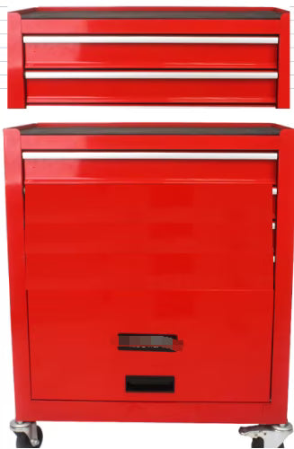 2024 New Rolling Tool Chest, 5 Drawers Rolling Tool Chest with Wheels, Portable Rolling Tool Box on Wheels, High Capacity Tool Chest Organizer for Garage, Workshop, Home Crafts Use