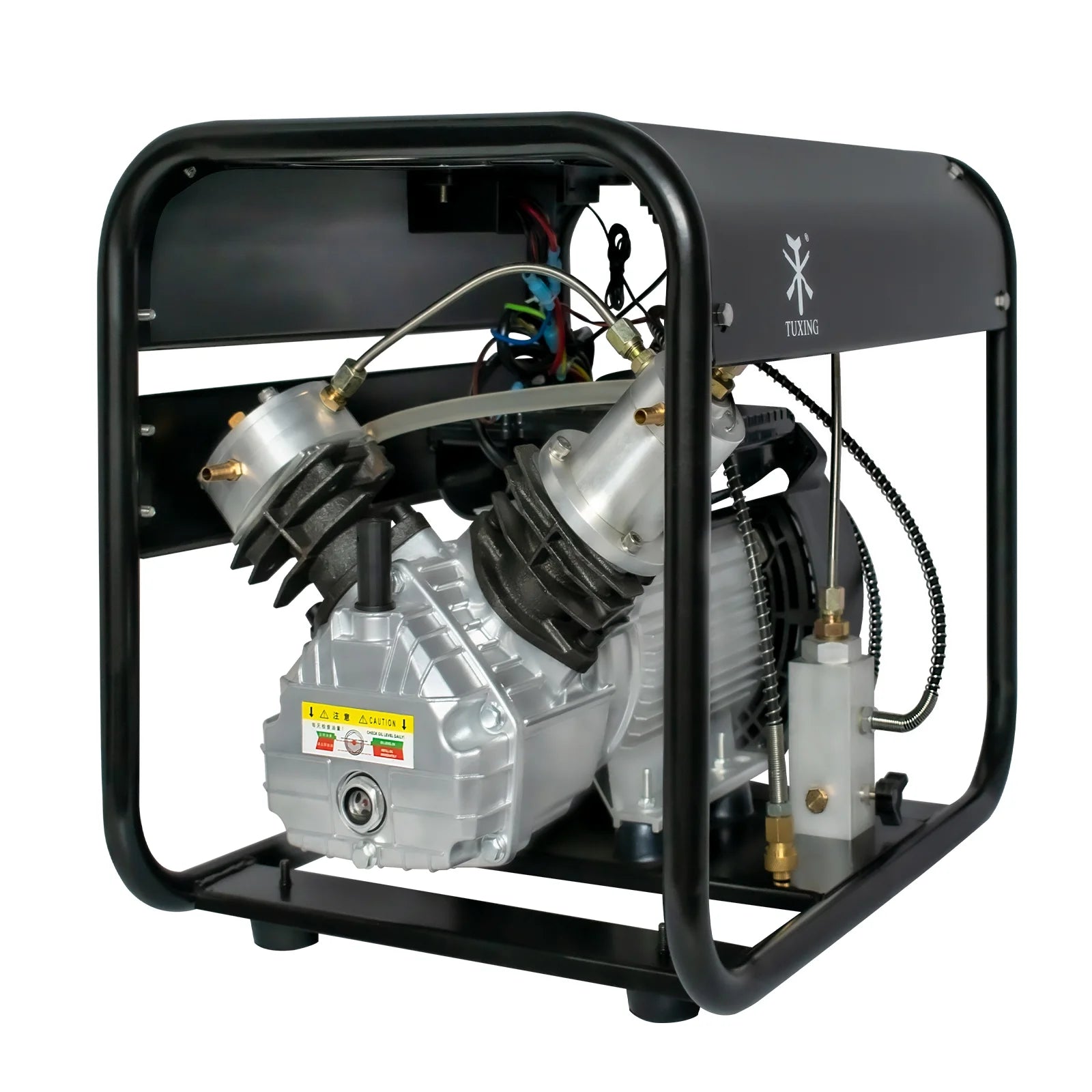 TUXING 4500Psi PCP Air Compressor,Scuba Tank Diving Compressor for Filling Pcp Air Rifles,Scuba Diving Tanks