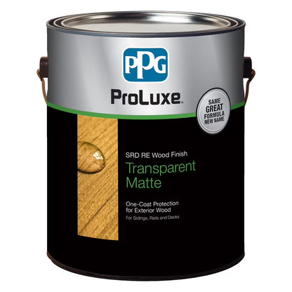 1 gal ProLuxe SIK250-045 Mahogany SRD RE Reduced Emissions One-Coat Protection for Exterior Wood, Transparent Matte