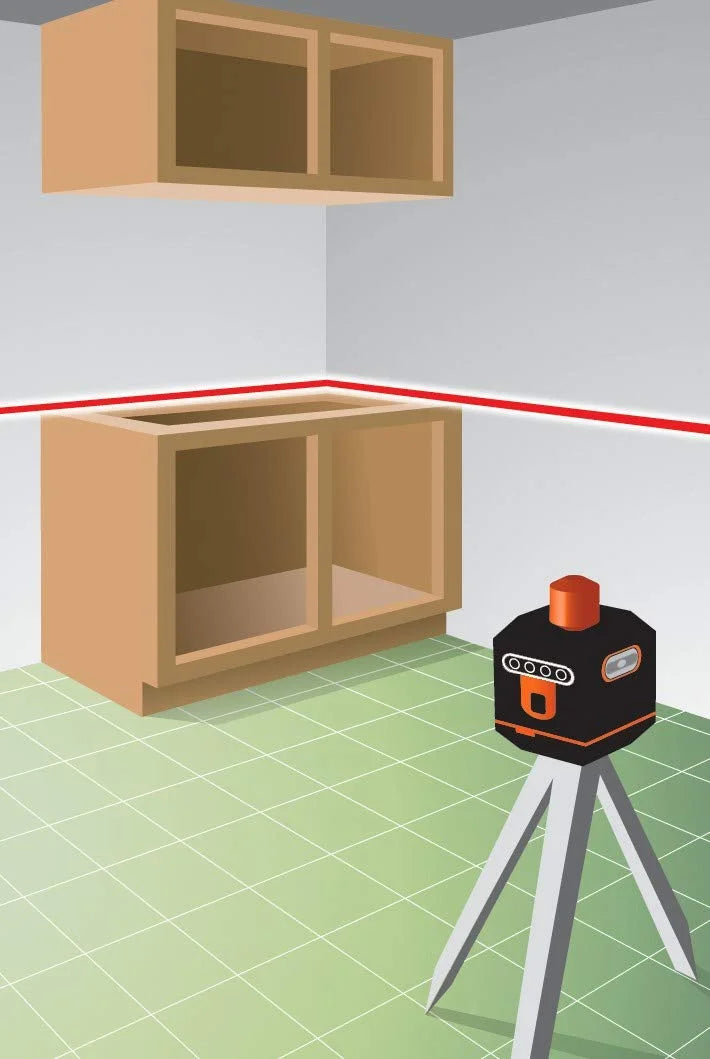 Johnson 40-6502 Manual-Leveling Rotary Laser