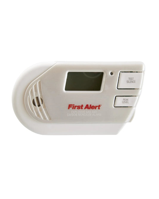 First Alert GCO1CN Combination Explosive Gas and Carbon Monoxide Alarm with Backlit Digital Display. 10 Pack.