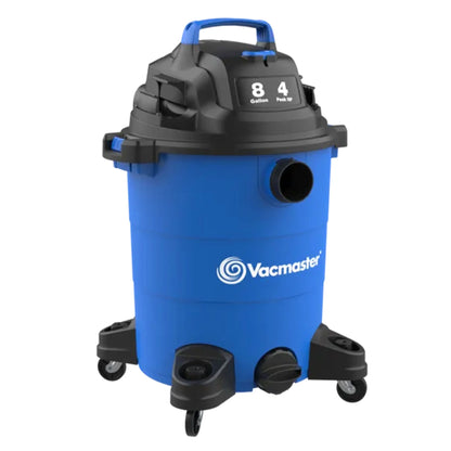 Vacmaster VOC809PF Wet Dry Vacuum, 8 Gallon Portable Lightweight with Powerful Suction for Wet and Dry Messes.