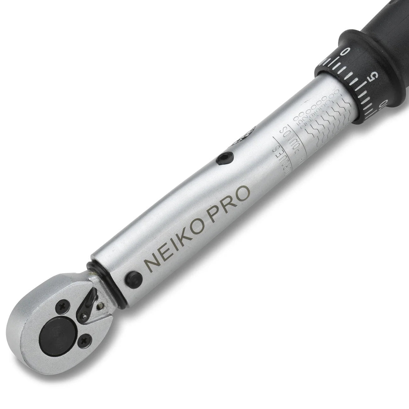 Neiko 03708B 3/8-Inch Drive Adjustable Torque Wrench, Chrome Vanadium Steel | 40-250 Inch-Pound | 11.5-Inch Length | SAE