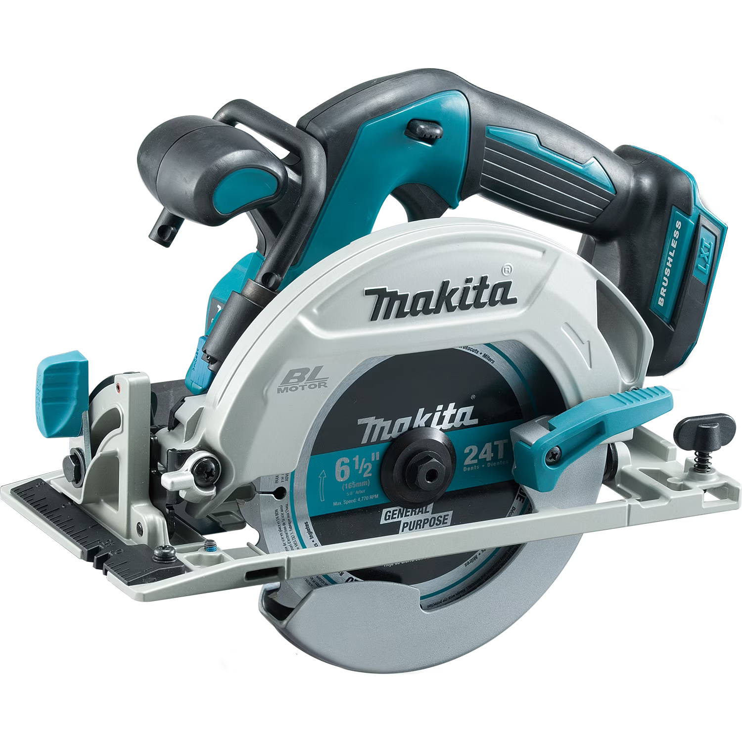 Makita 18V LXT LithiumIon Brushless Cordless 6?1/2" Circular Saw XSH03Z -?Tool Only