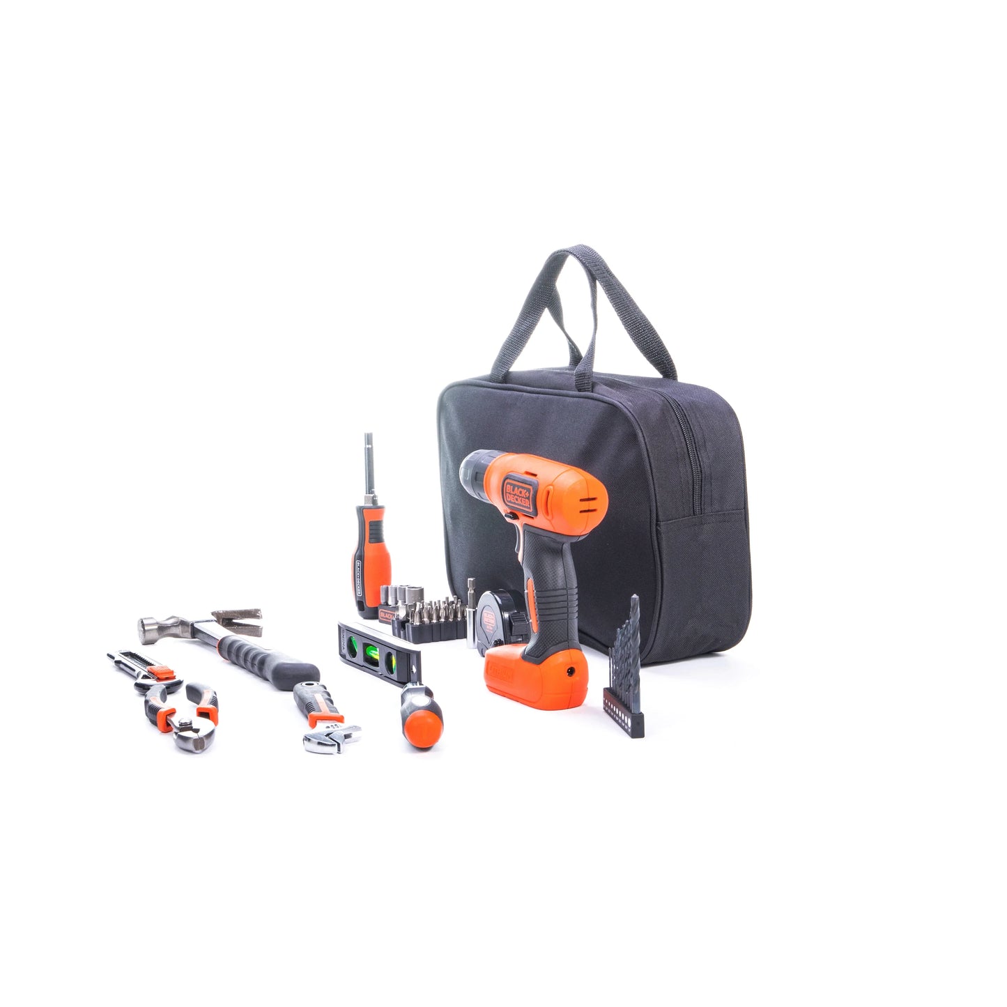 BLACK+DECKER 8V MAX* Cordless Drill Project Kit, BDCD8PK