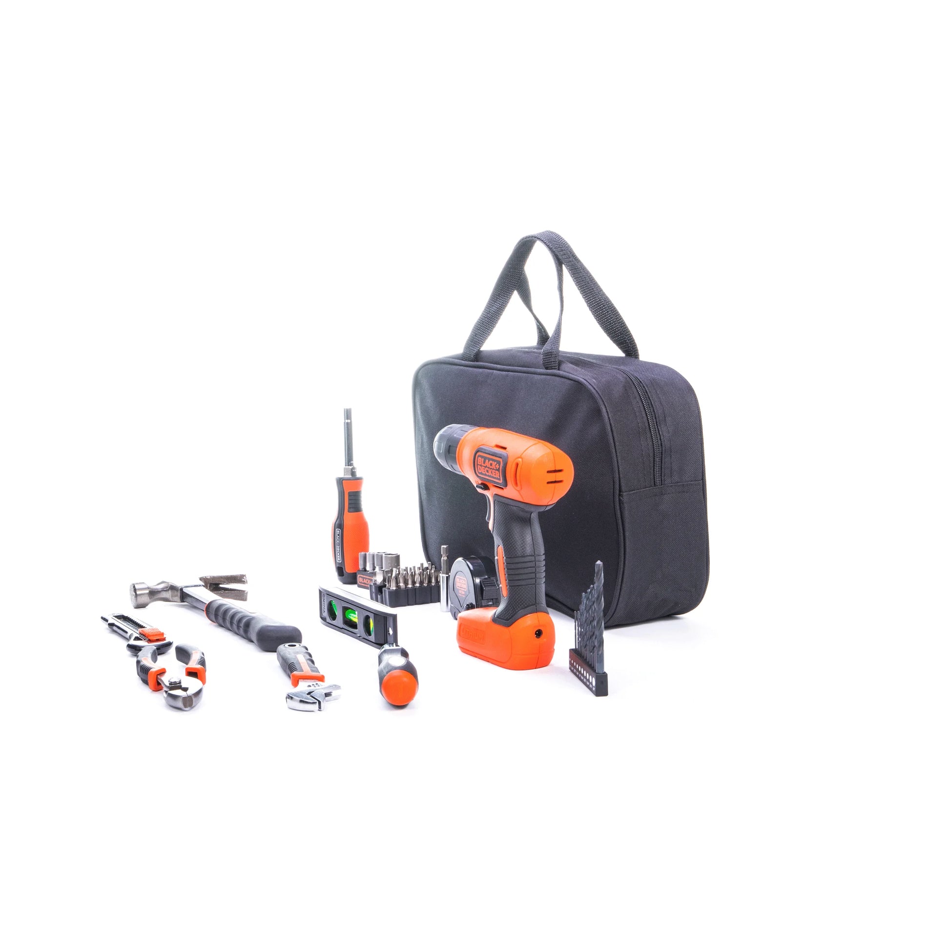BLACK+DECKER 8V MAX* Cordless Drill Project Kit, BDCD8PK