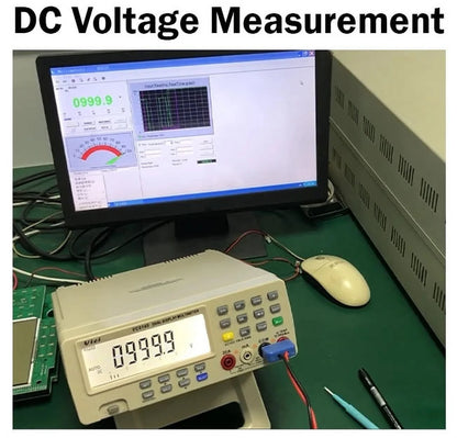 Bench Digital Multimeter with Software for Function Generator via RS-232 Computer Interface (VC8145)