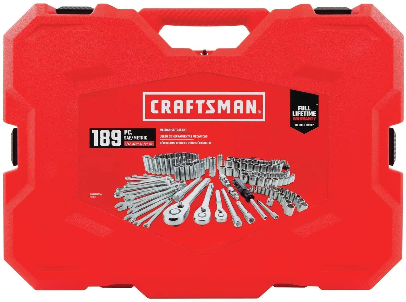 Craftsman Craftsman CMMT12034 Metric & SAE Mechanic Tool Set, Alloy Steel