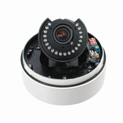 CNB V2815NVR Outdoor Dome Camera Intelligent IR 550TVL 20 Leds Vandal-Resitant ICR 3.8-9.5mm