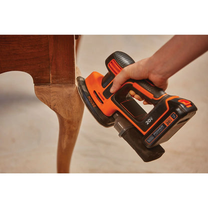 BLACK+DECKER 20V MAX* Cordless Mouse Sander, BDCMS20C
