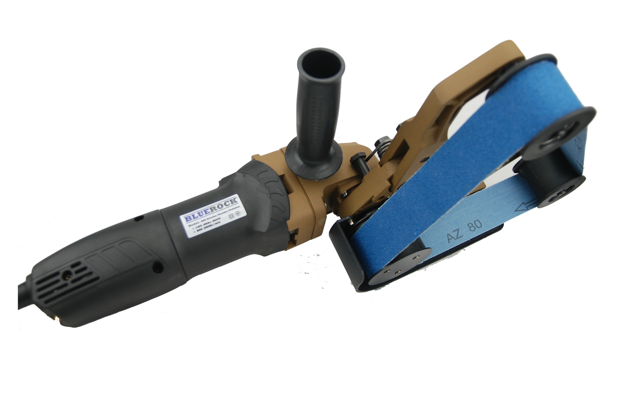 BLUEROCK 40A & 50 Belts Pipe Polisher Belt Sander (Belts fit Metabo) handrail pool fence exhaust stainless boat railing