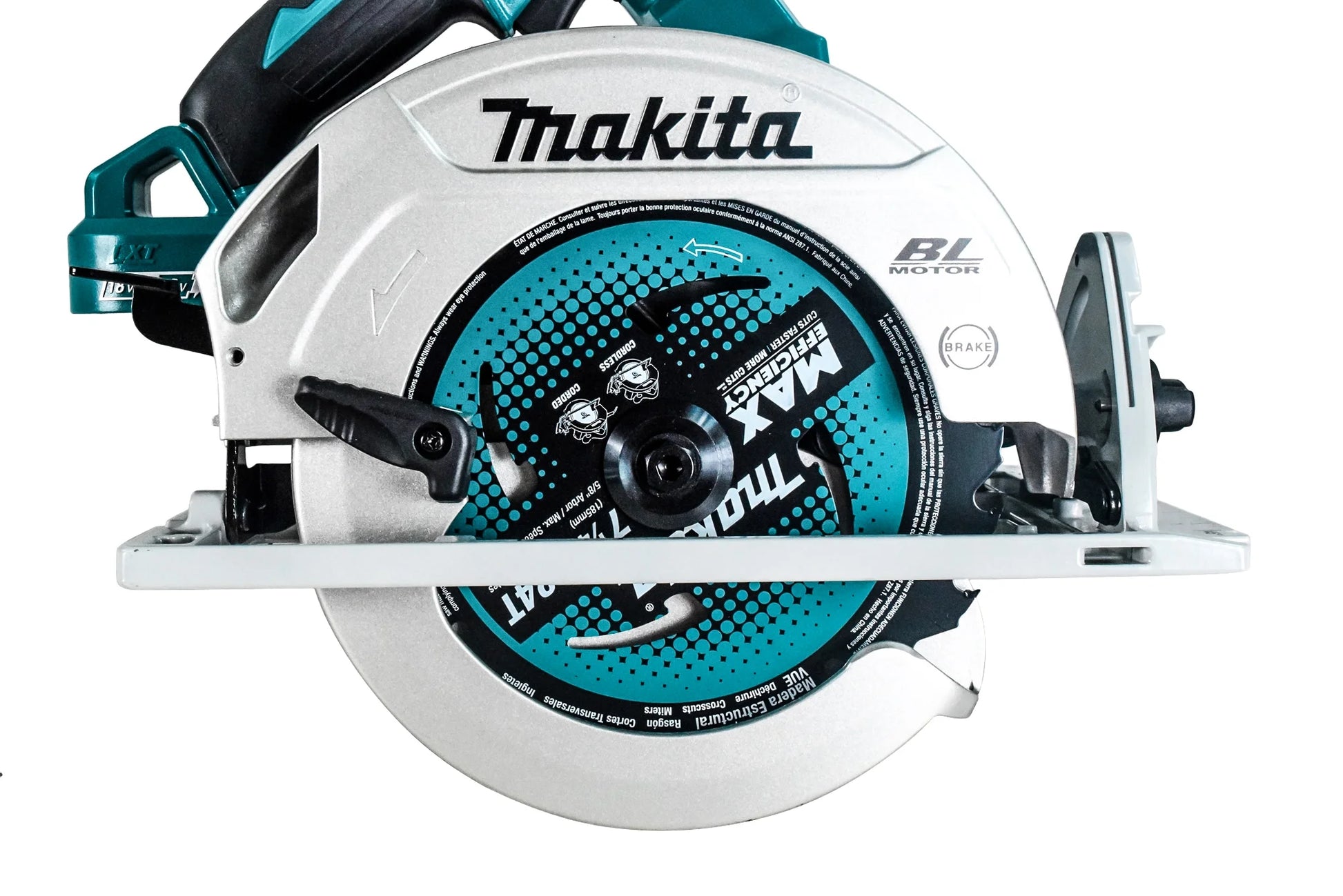 Makita 18V X2 LXT Li-Ion (36V) Brushless Cordless 7-1/4 Circular Saw Kit XSH06PT