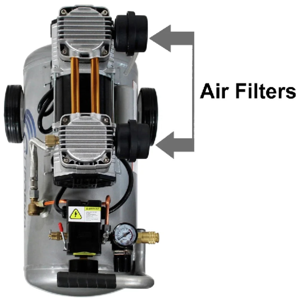California Air Tools 4710W 1 HP 4.7 Gallon Quiet Air Compressor