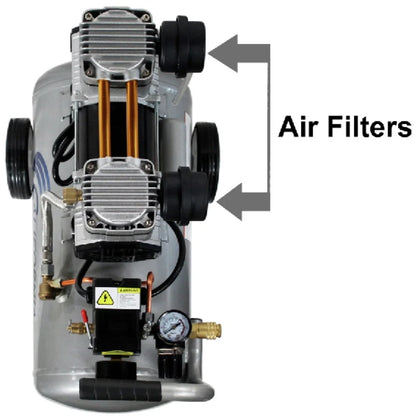 California Air Tools 4710W 1 HP 4.7 Gallon Quiet Air Compressor