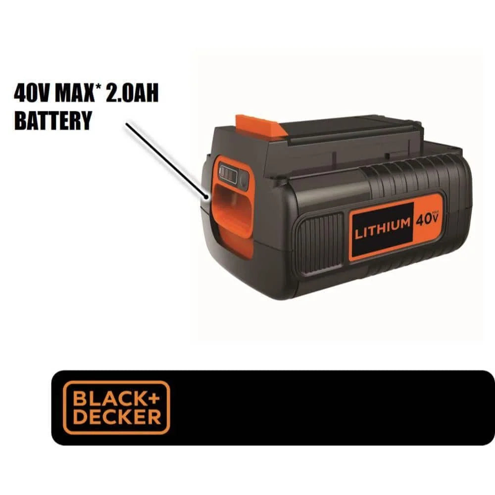 BLACK+DECKER 40V Lithium Ion Battery, 2 Ah