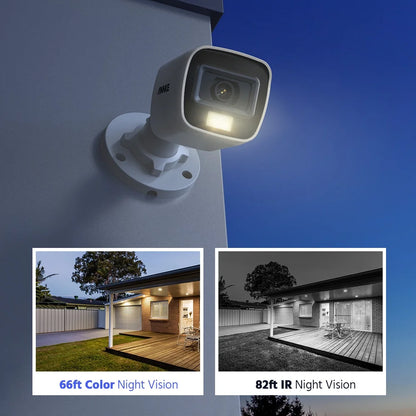 ANNKE 8CH 5MP Security Camera System, 3K AI DVR and 8x3K CCTV Camera with Dual Light, Human/Vehicle Detection, IP67, Color Night Vision, 0TB HDD, Audio/Mic