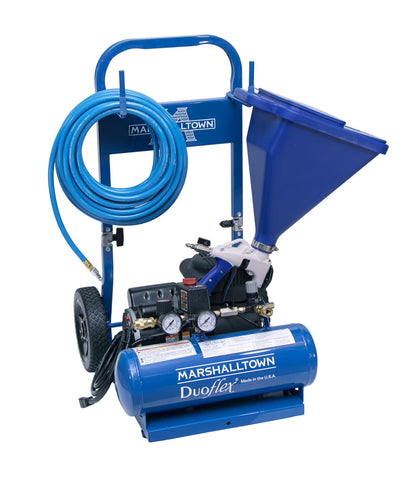 MARSHALLTOWN DuoFlex Compressor w/SharpShooter 2.1 Hopper Gun, Kit - Made in The USA, HC131A